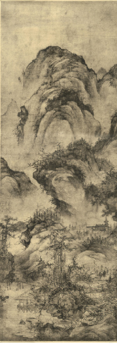 Reclusive culture in Chinese Mountain and Water painting
Guo Xi 郭熙 Two pine Water Pavilion 《双松水阁图》