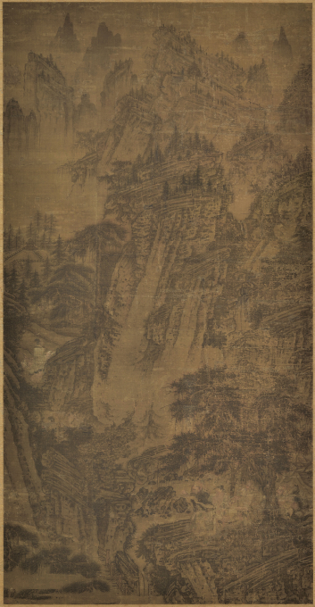 Reclusive culture in Chinese Mountain and Water painting
Jing Hao 荆浩 (ca. 850-911), Zhongli Quan Seeking the Dao 《钟离访道图》